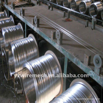 Manufactura de alambre de acero galvanizado calibre 10